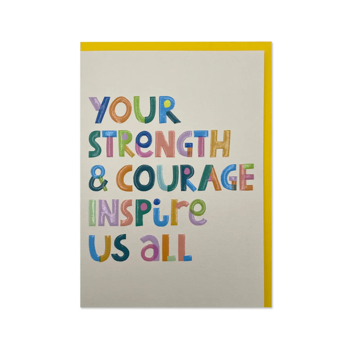Card Your Strength & Courage