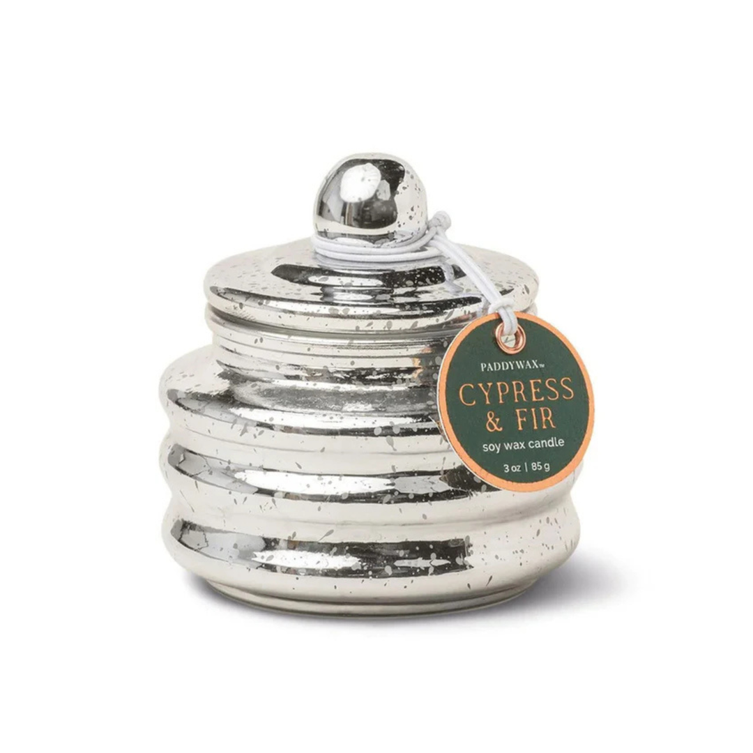 Holiday Beam Glass Candle