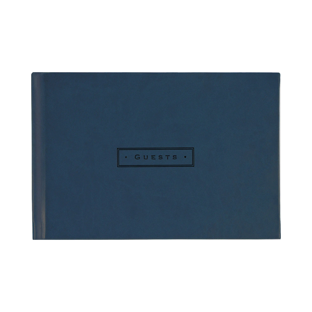 Guest Book Faux Leather