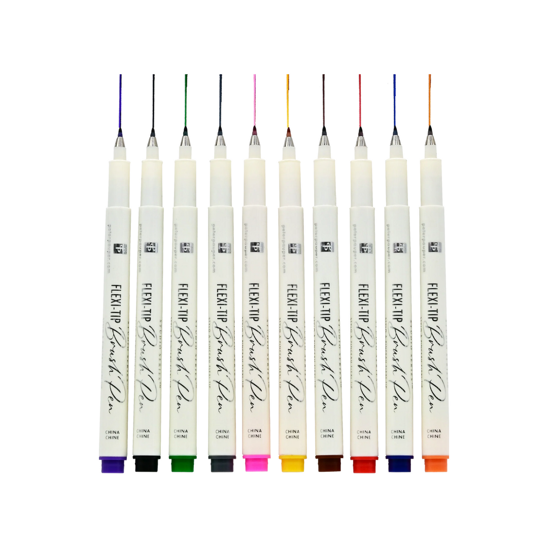 Flexi-Tip Brush Pens