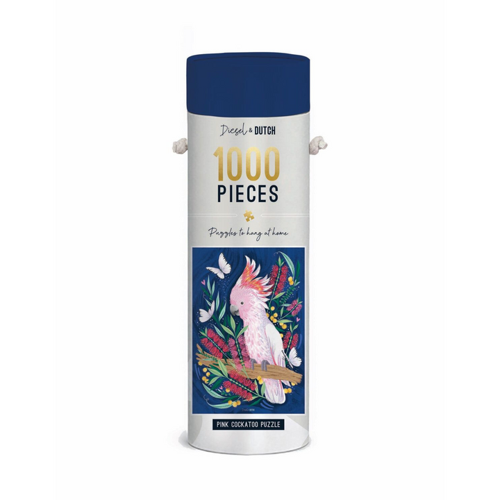 Wall Puzzle Pink Cockatoo