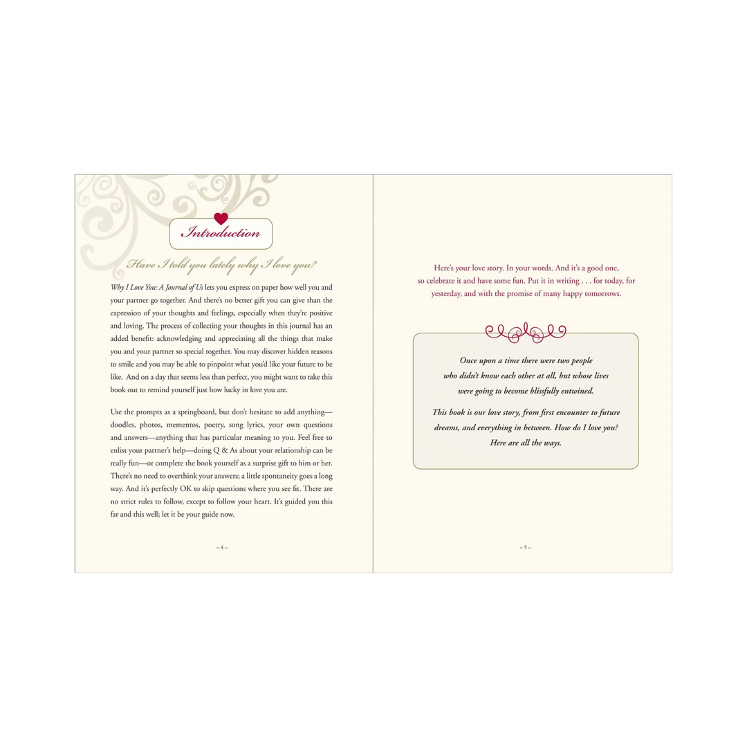 Why I Love You - A Journal Of Us