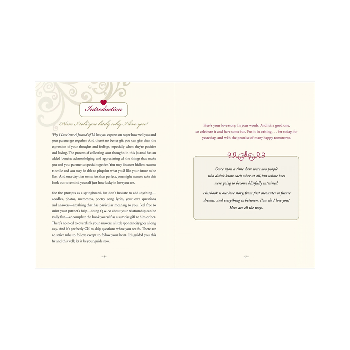 Why I Love You - A Journal Of Us