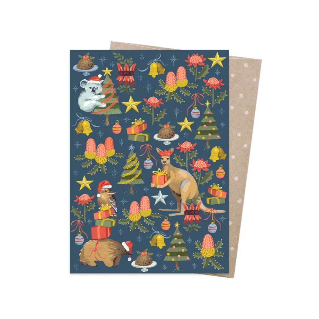 Card Christmas Creatures