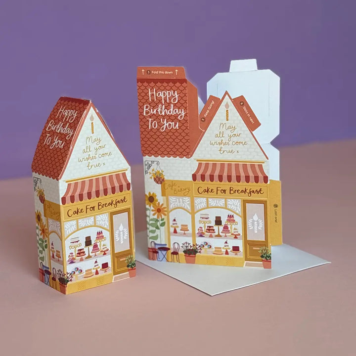 Card Cake for Breakfast (3D)