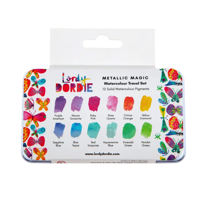 Metallic Magic Watercolour Travel Paint Set
