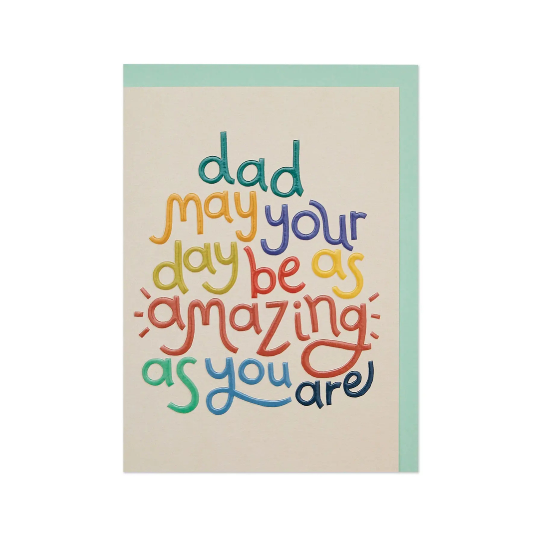 Card Dad Amazing Day