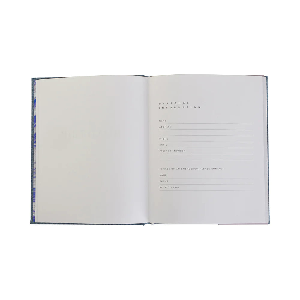 Travel Journal Fabric