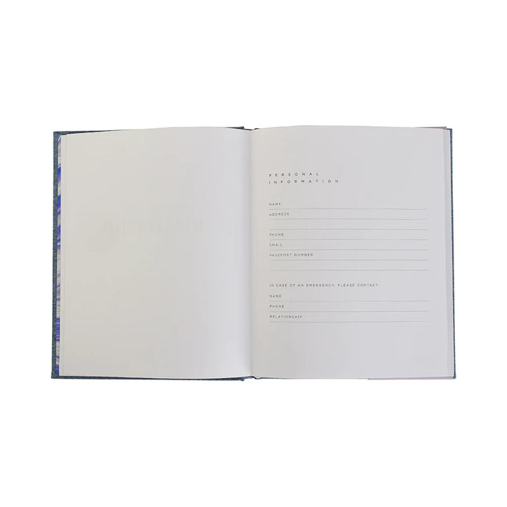 Travel Journal Fabric