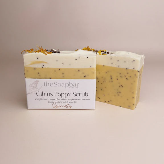 Soap Citrus Poppy Scrub