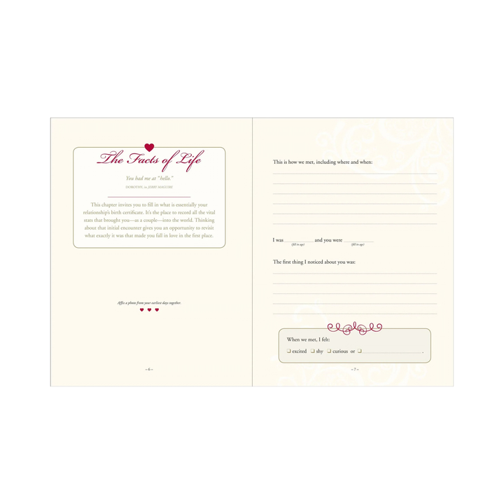Why I Love You - A Journal Of Us