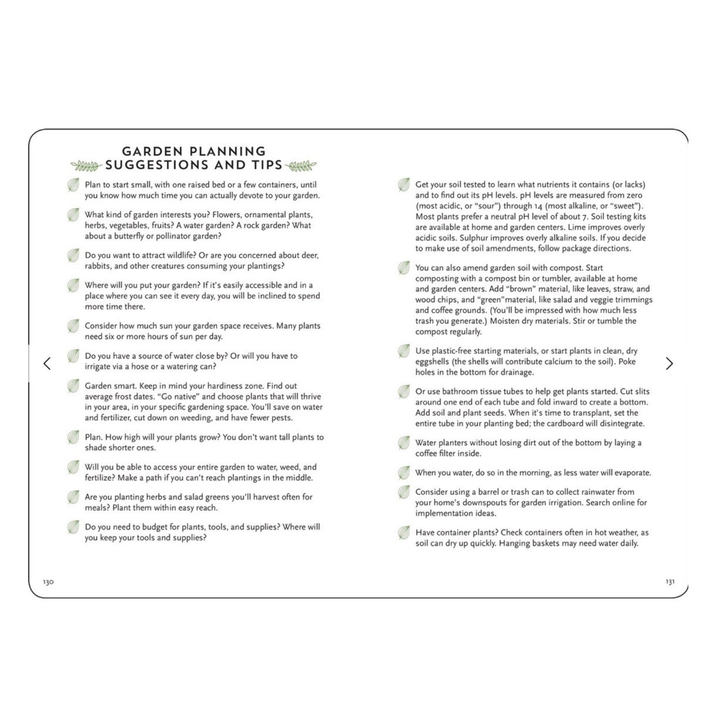 Gardener's Logbook