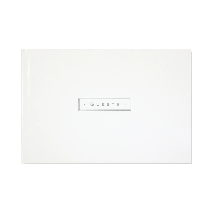 Guest Book Faux Leather