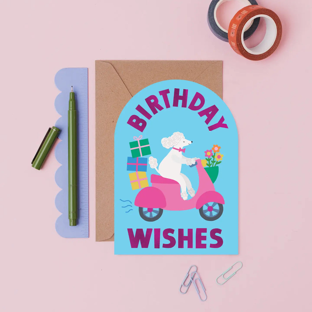 Card Toodle Poodle Birthday