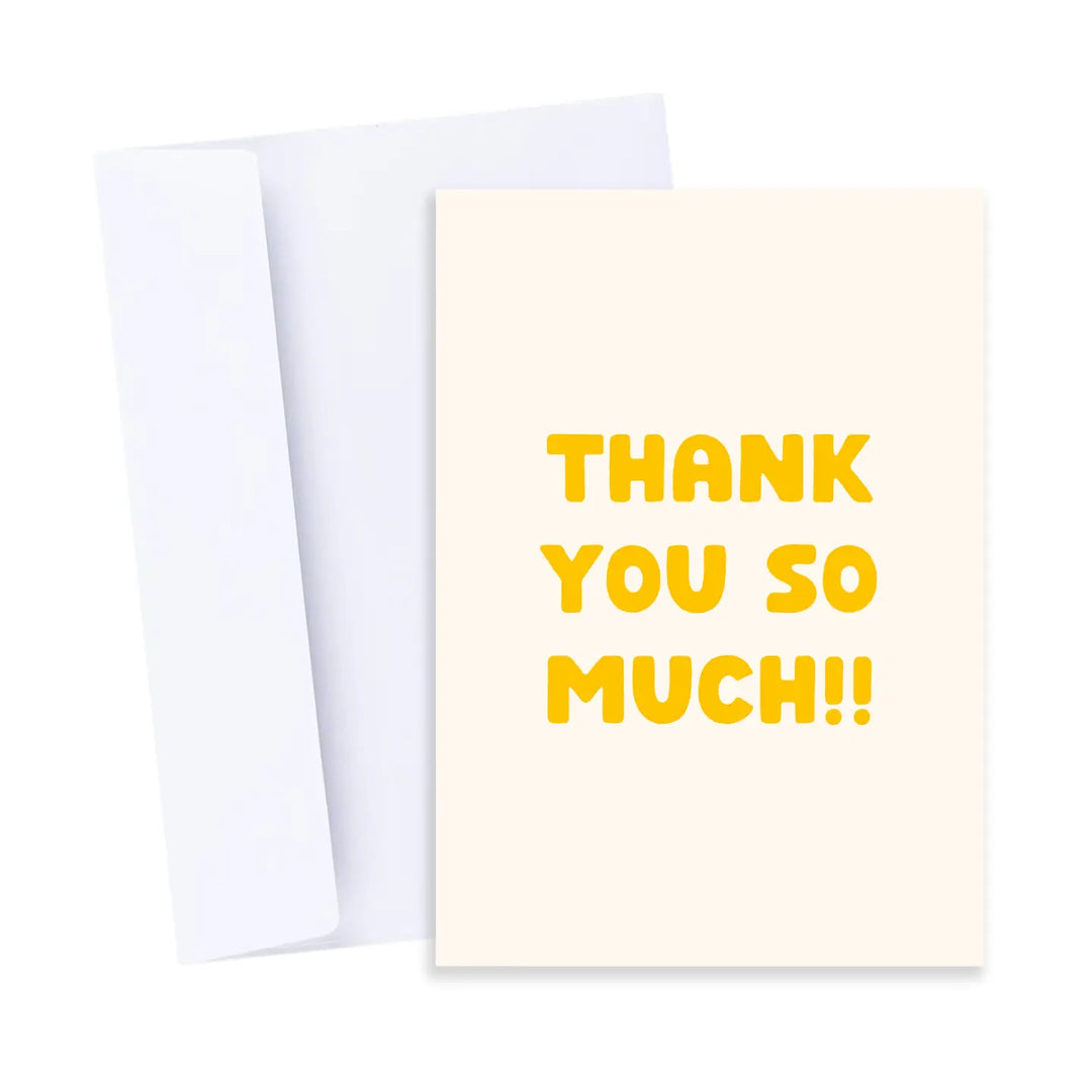 Card Thank You So Much!!