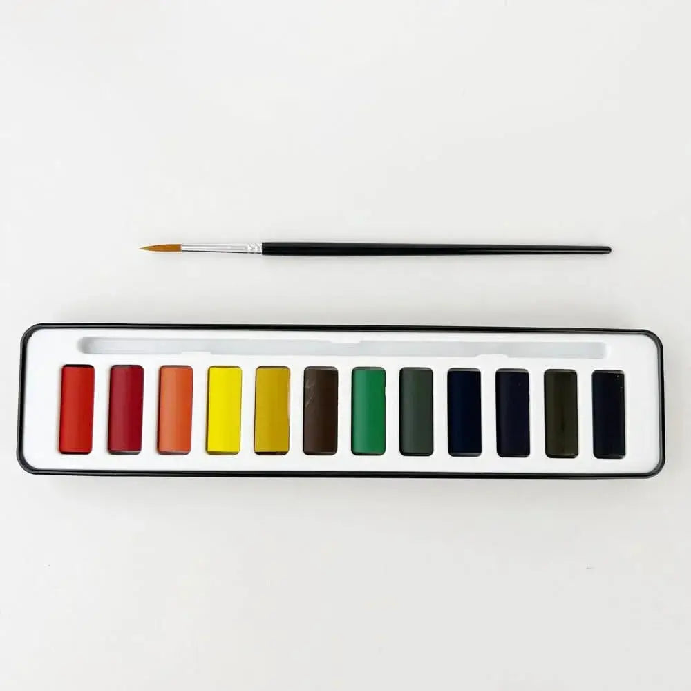 Watercolour Paint Set (12 Colours)