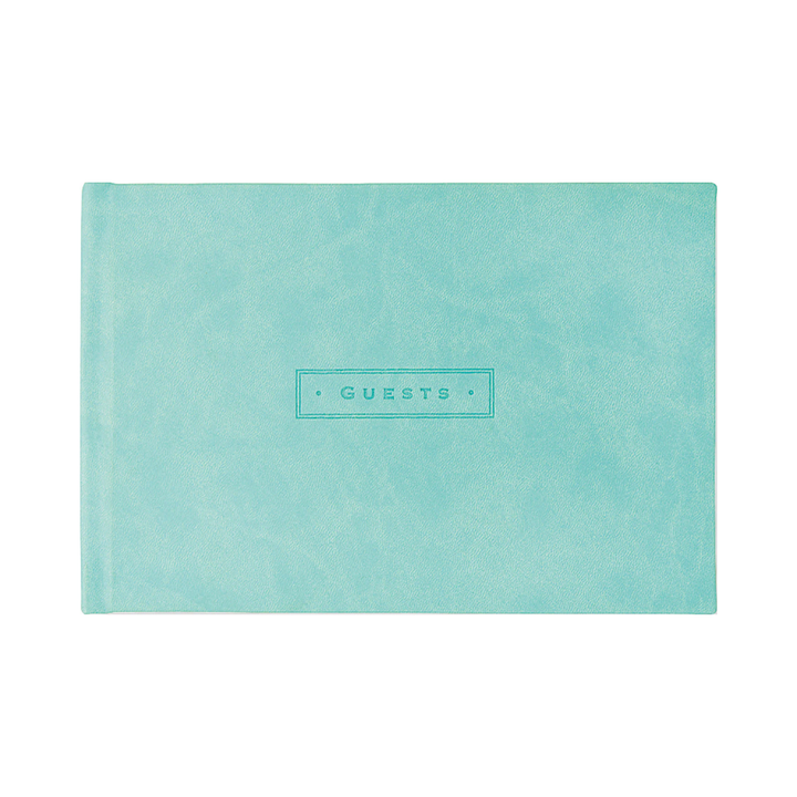 Guest Book Faux Leather