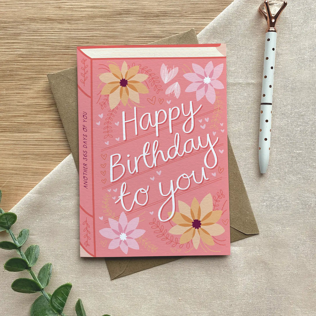 Card Happy Birthday to You Book