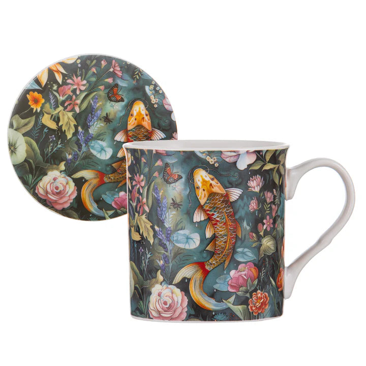 Zen Garden Mug and Coaster