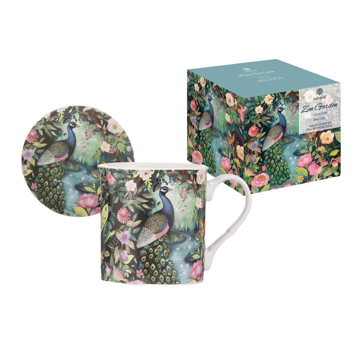 Zen Garden Mug and Coaster