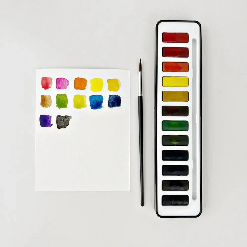 Watercolour Paint Set (12 Colours)