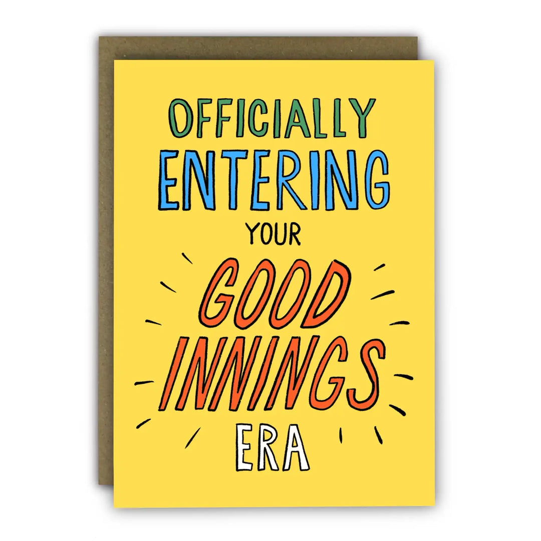 Card Birthday Good Innings