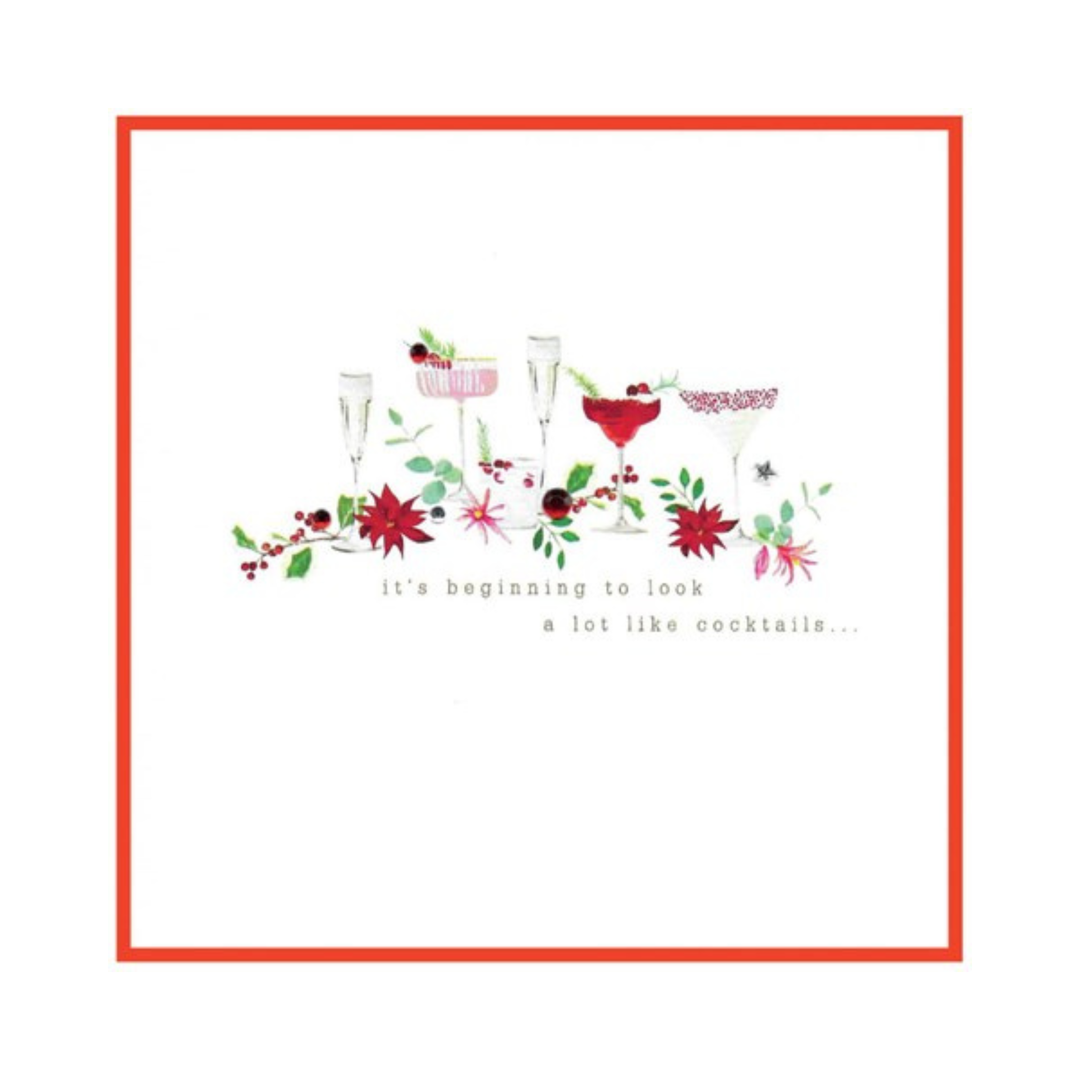 Card Xmas Handfinished