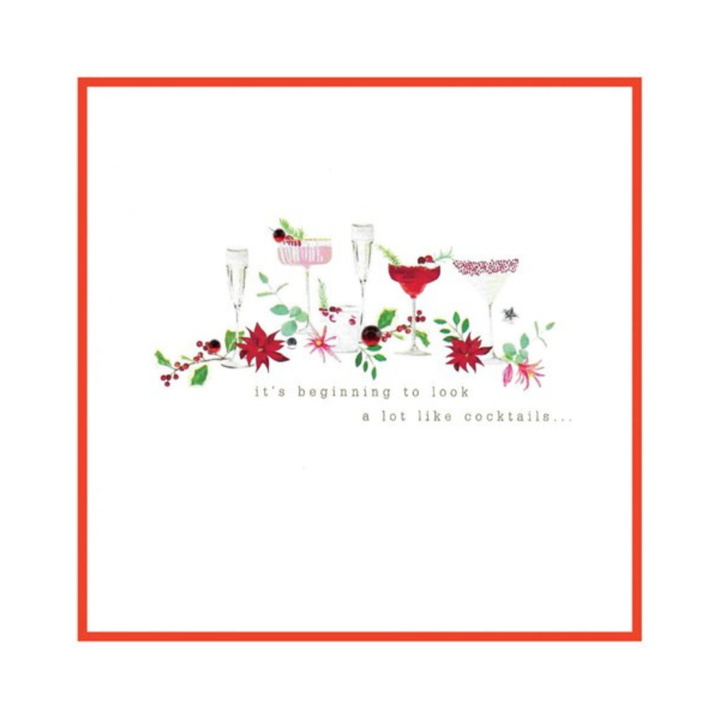 Card Xmas Handfinished