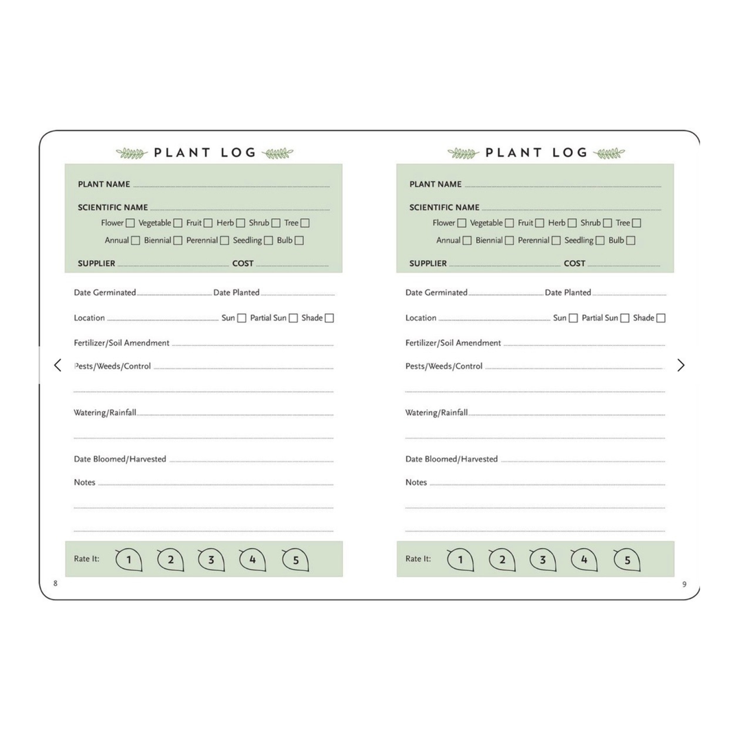 Gardener's Logbook