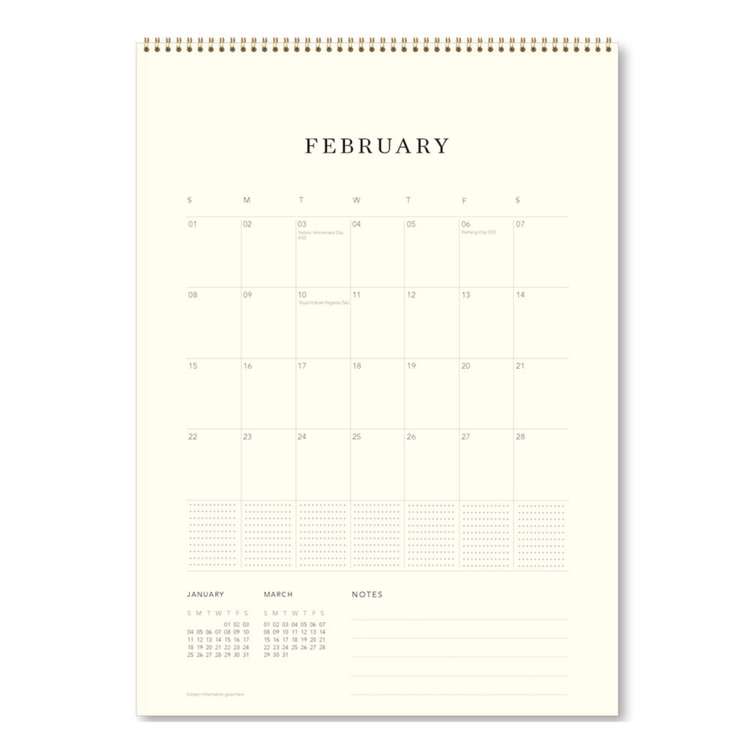 2026 Medium Calendar