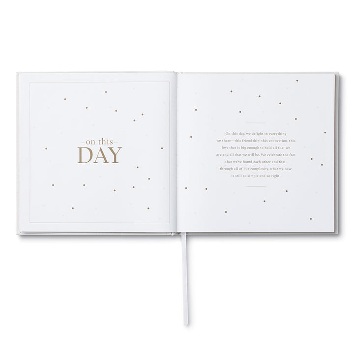 Guest Book On This Day Wedding