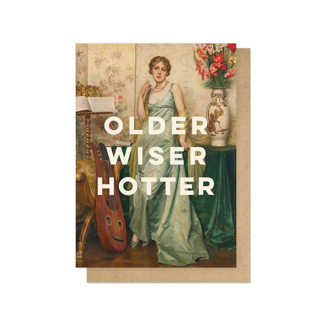 Card Older Wiser Hotter
