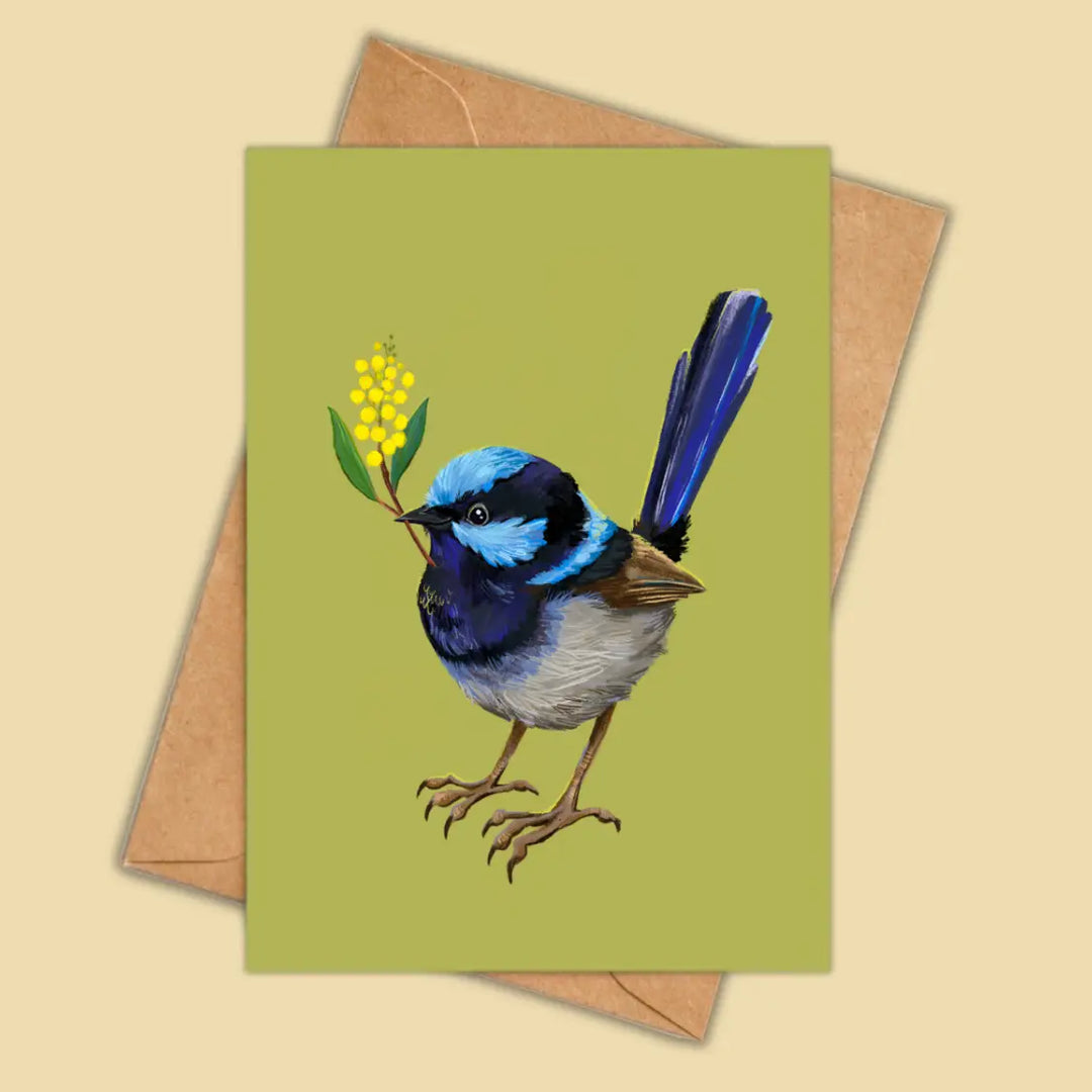 Card Fairy Wren