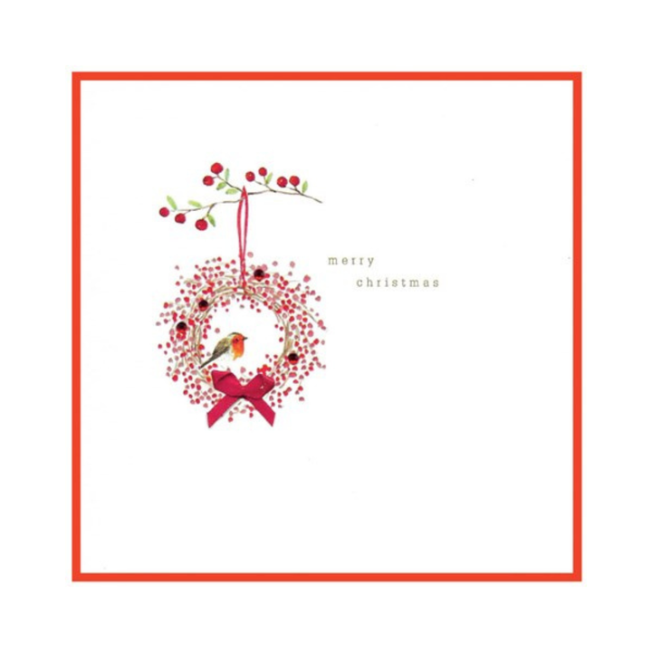 Card Xmas Handfinished