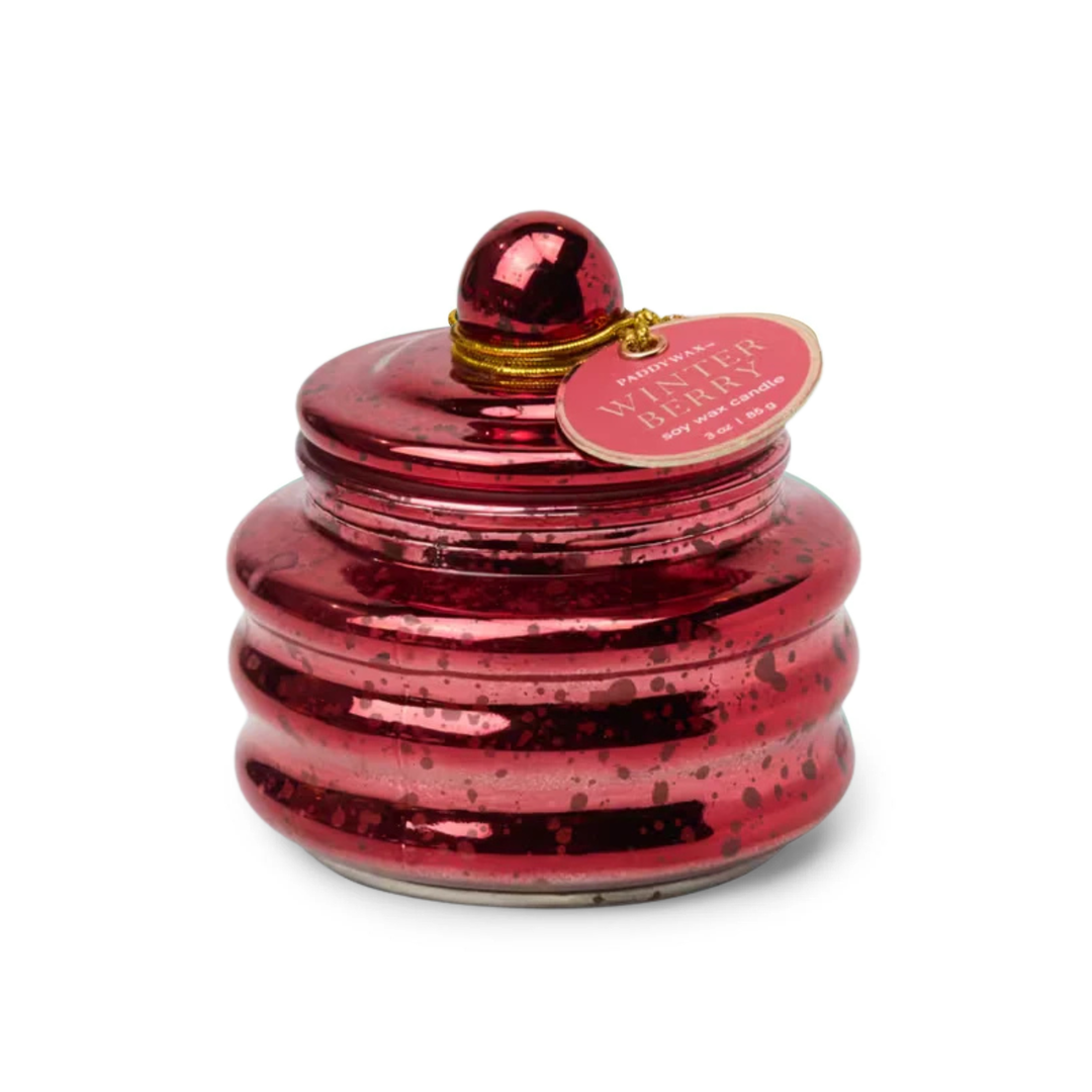 Holiday Beam Glass Candle