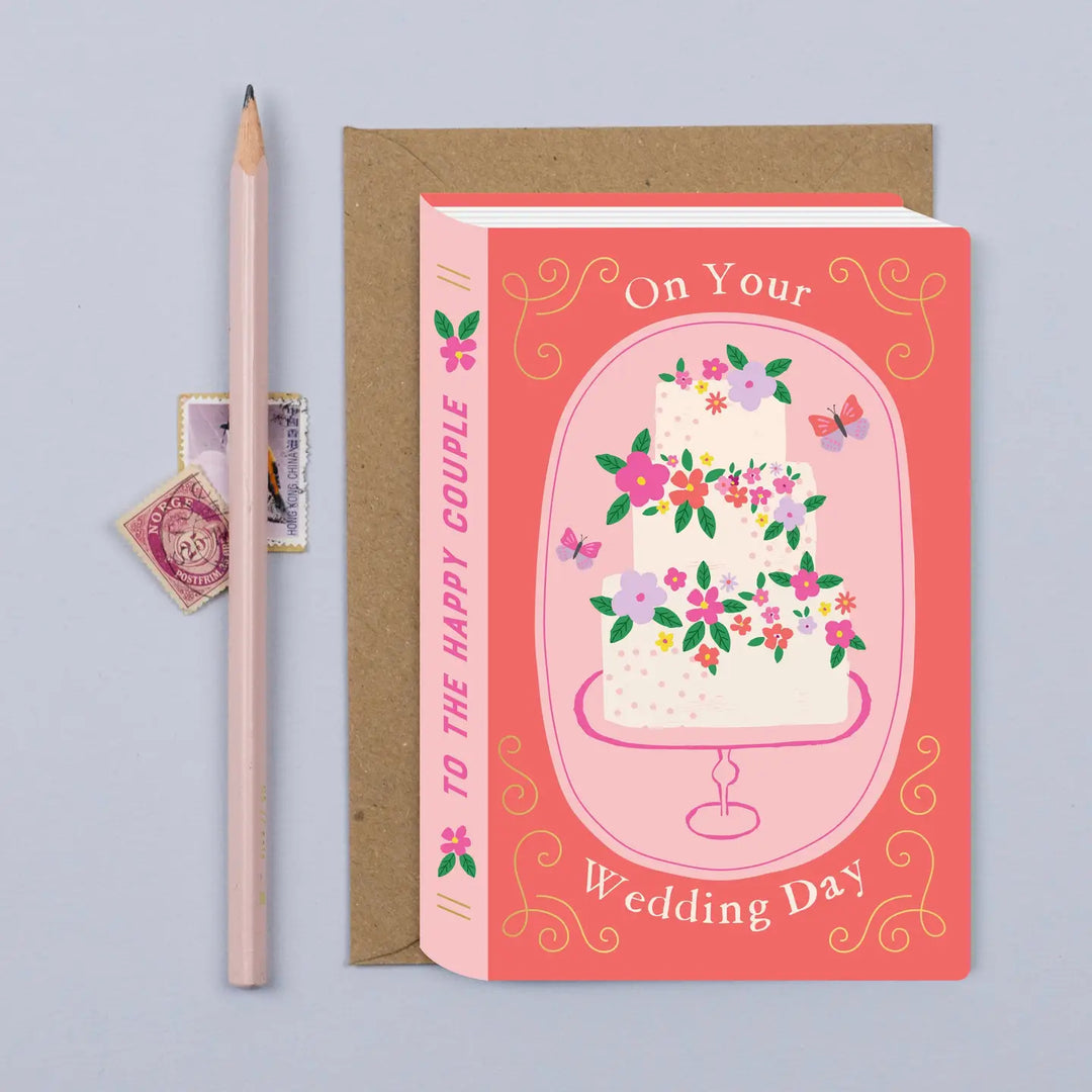 Card Fairytale Wedding Cake Book
