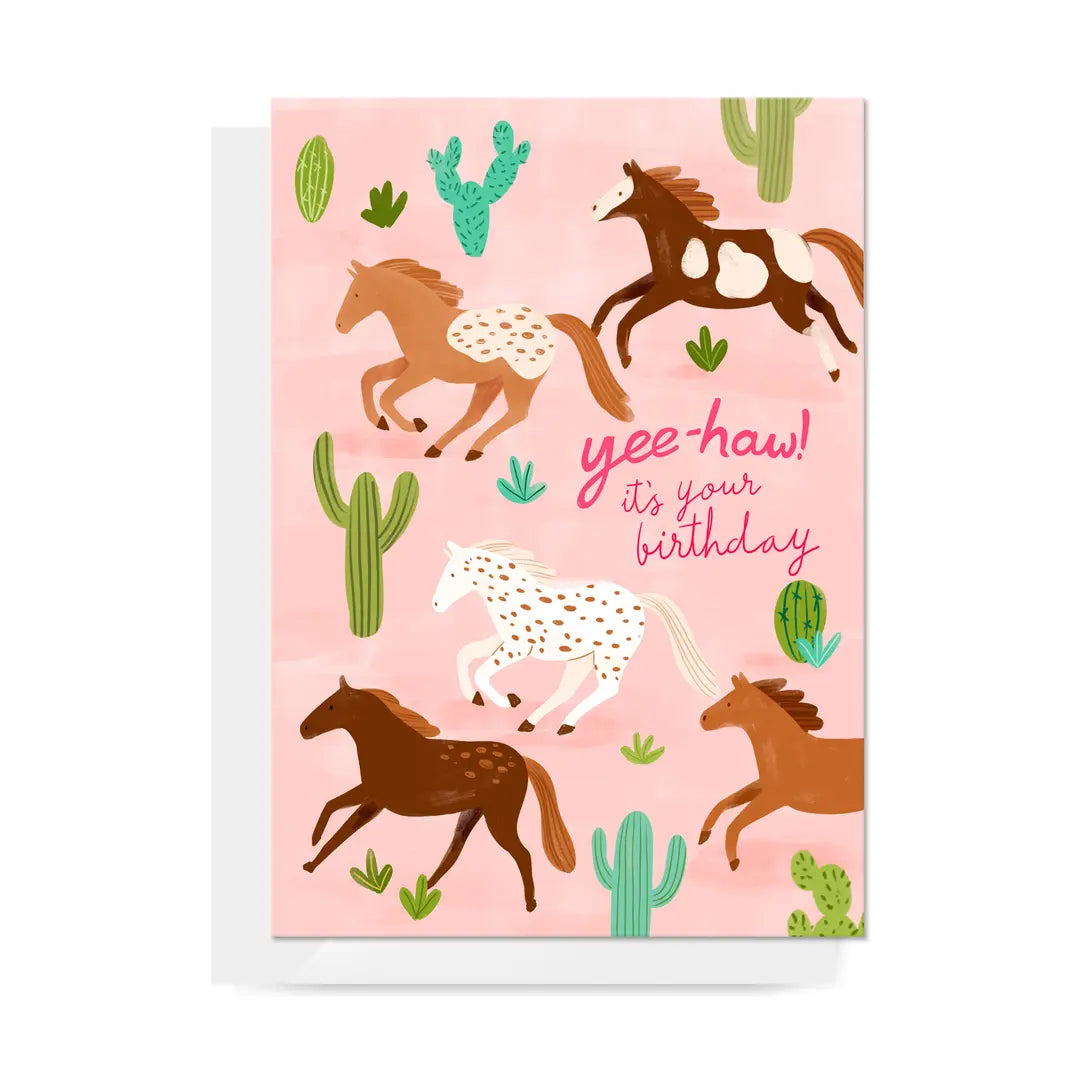Card Yee-Haw It's Your Birthday