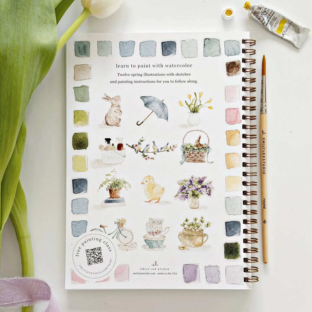 Spring Watercolour Workbook