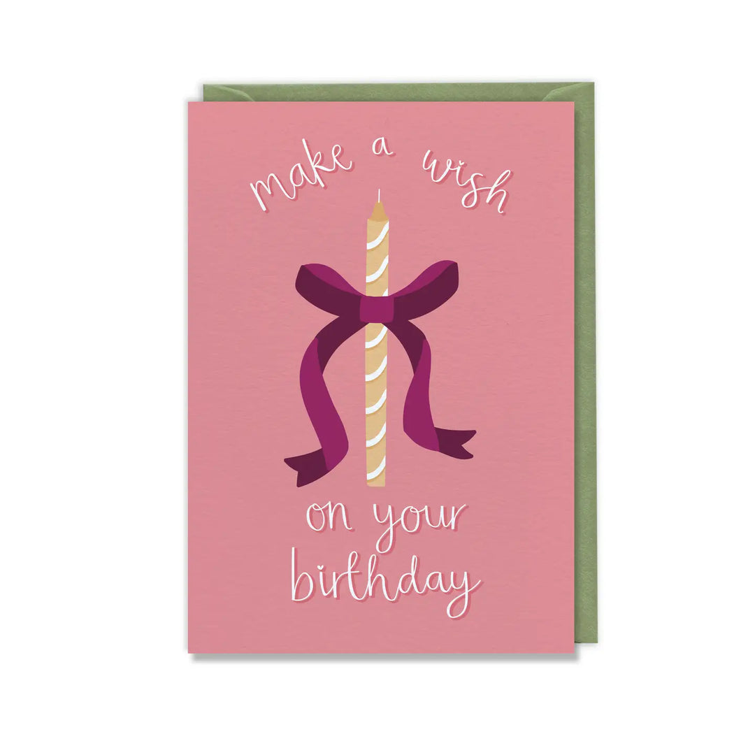 Card Birthday Make a Wish