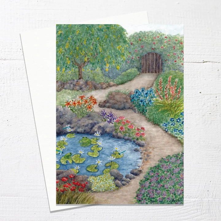 Card Peaceful Garden