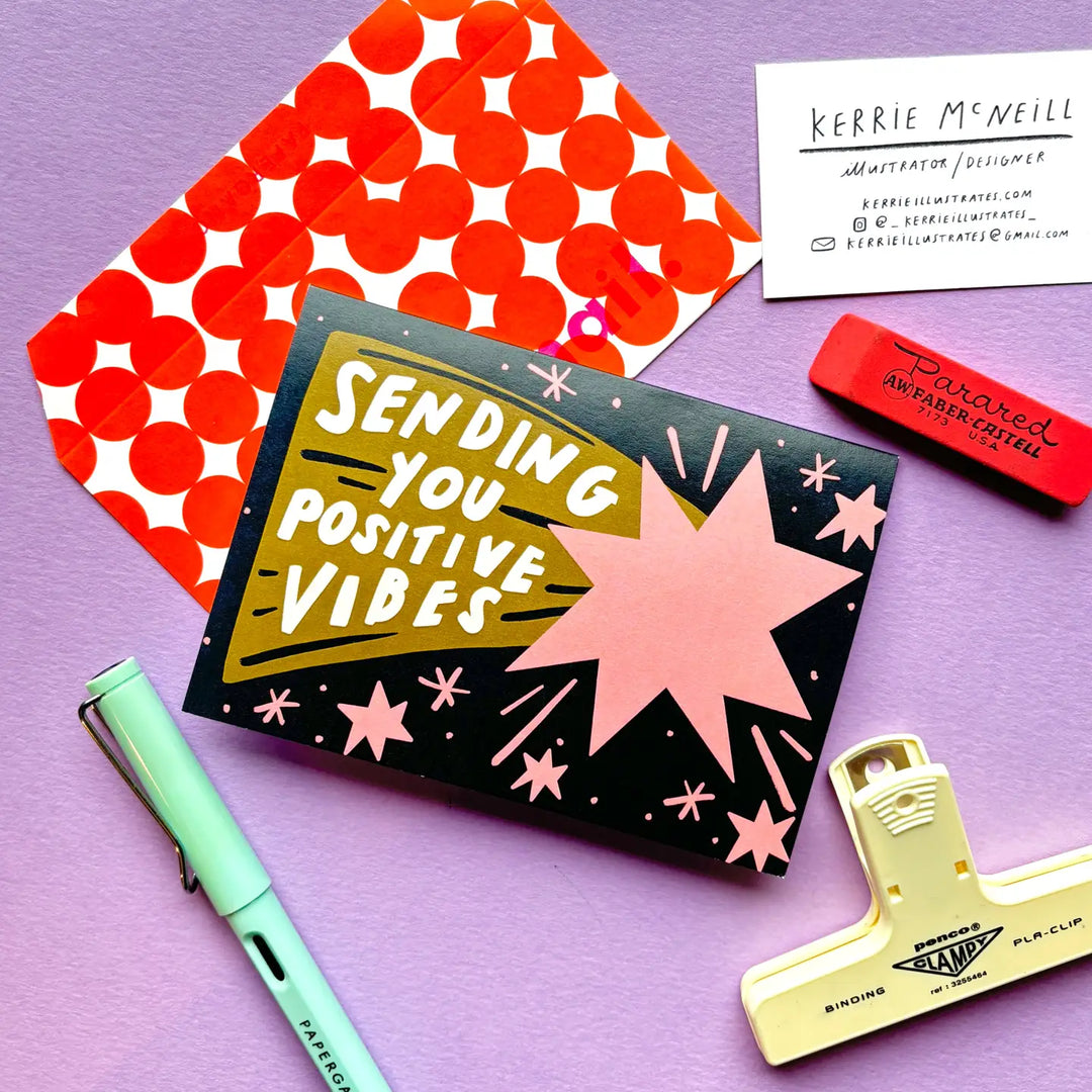 Card Sending You Positive Vibes