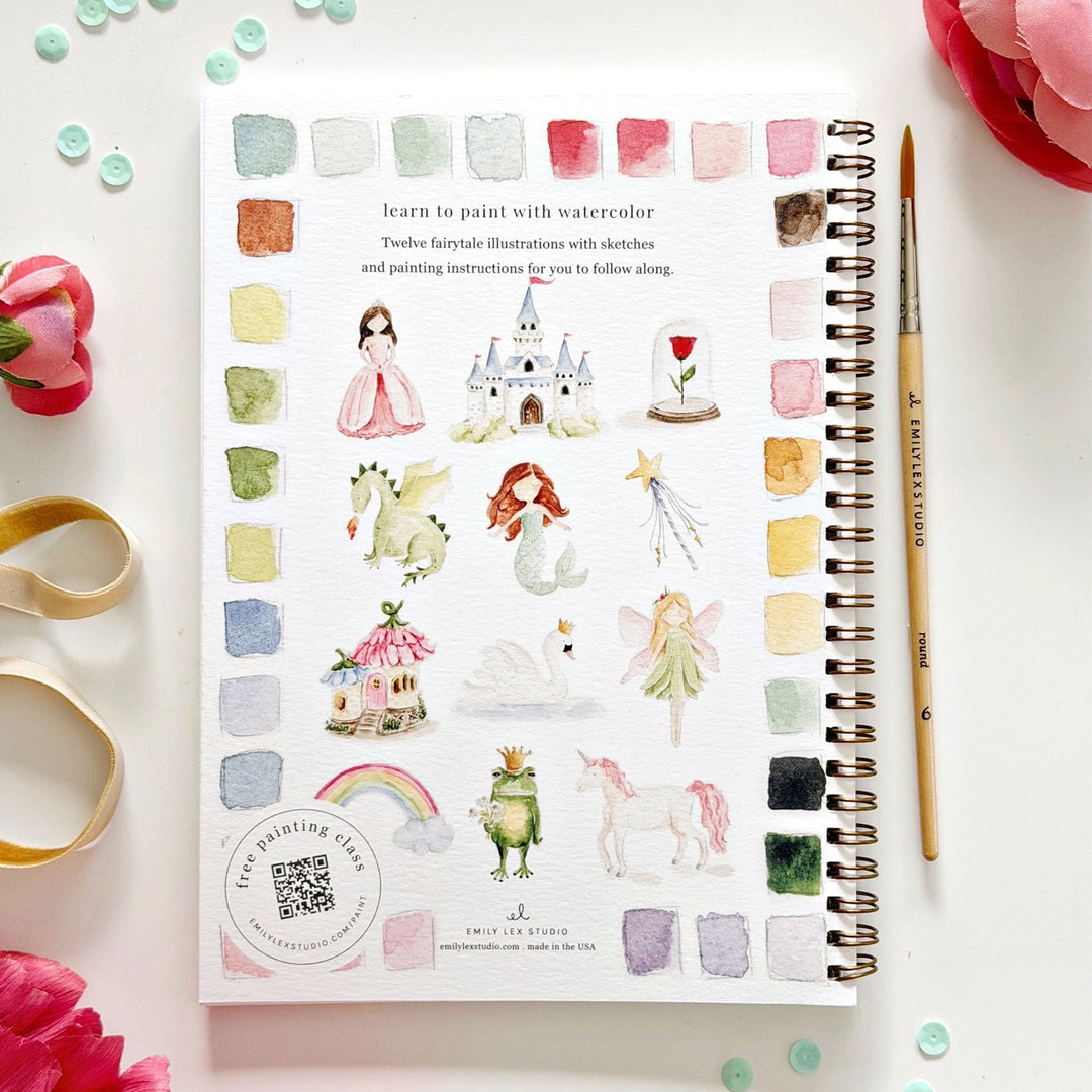 Fairytale Watercolour Workbook