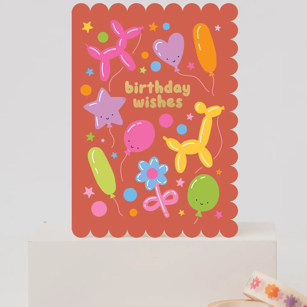 Card Balloon Parade Birthday