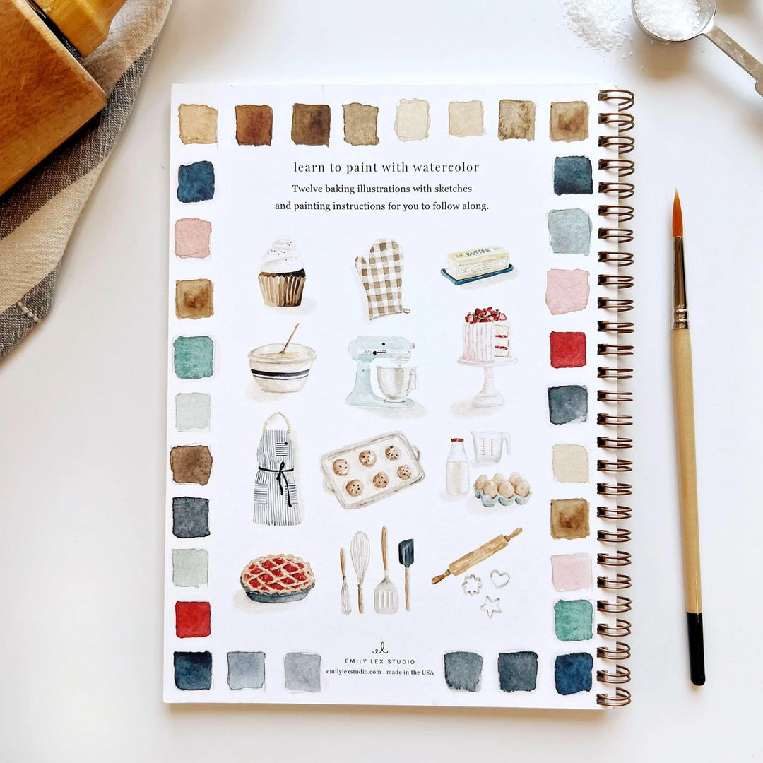Baking Watercolour Workbook