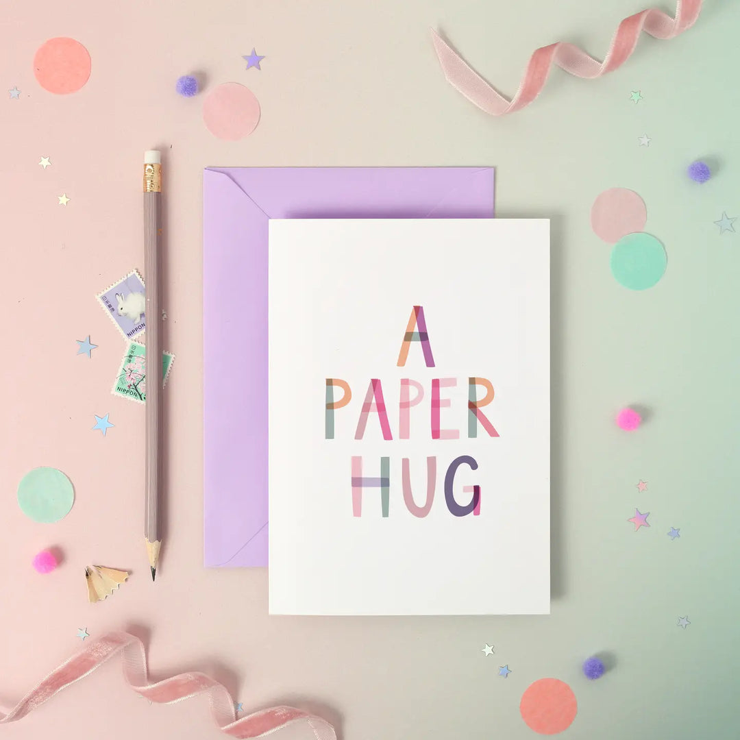 Card A Paper Hug (Foiled)