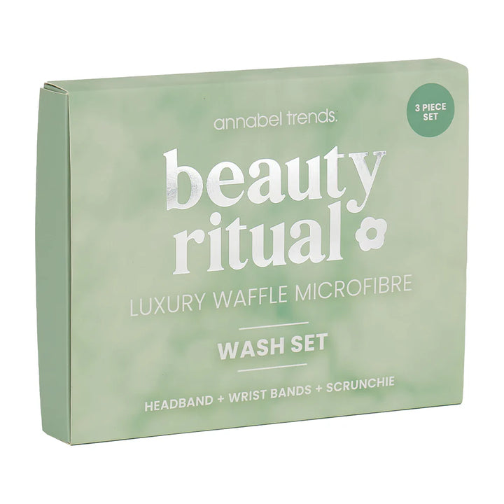 Luxury Waffle Wash Set 3pc