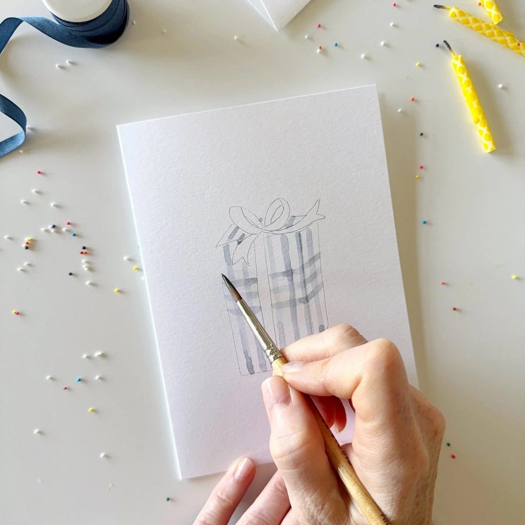Celebrate Paintable Watercolour Notecard Set
