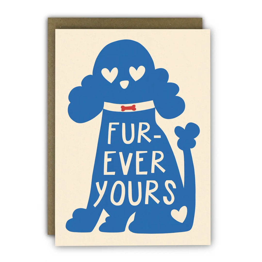 Card Anniversary Fur Ever Yours