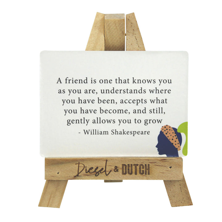 Affirmation Cards w Easel