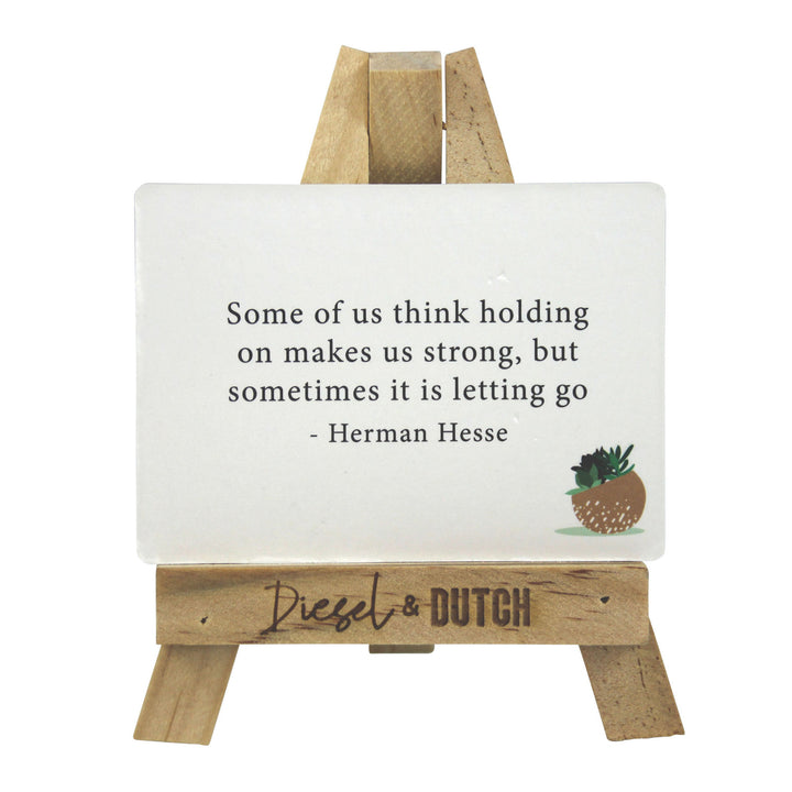 Affirmation Cards w Easel